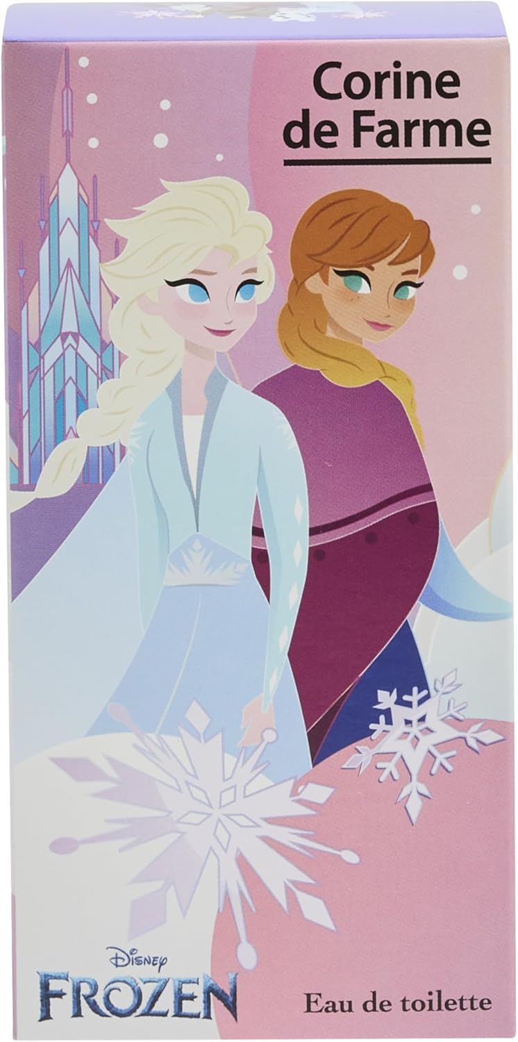 Corine de Farme - Frozen Children's Perfume 30 ml - Disney Eau de Toilette - Cologne for Children from 3 Years Old - Fruity Notes - Clean Beauty - 100% French Manufacture